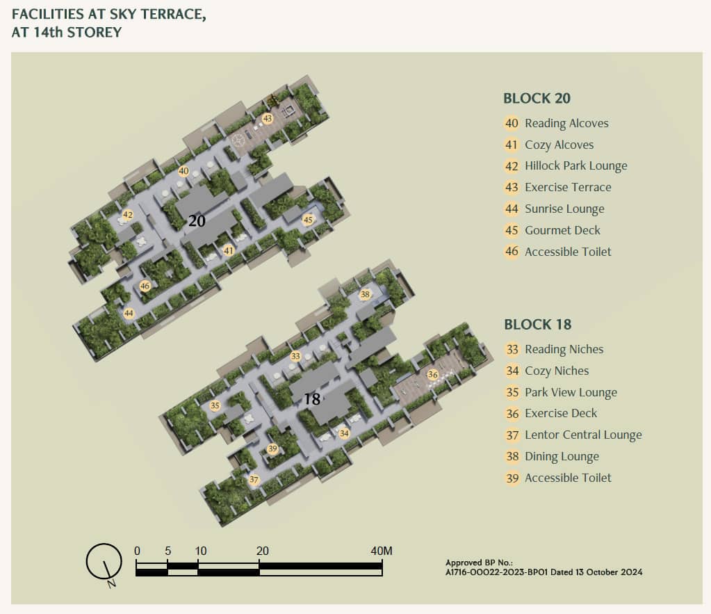 Lentor Central Residences Site Plan and Map