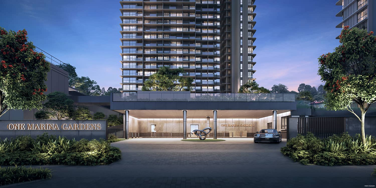 One Marina Gardens Pictures and Artist Impression
