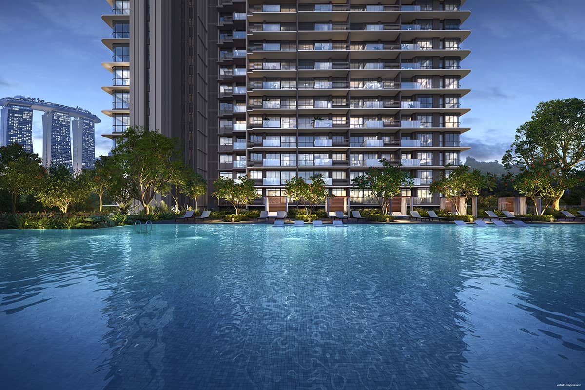 One Marina Gardens Pictures and Artist Impression