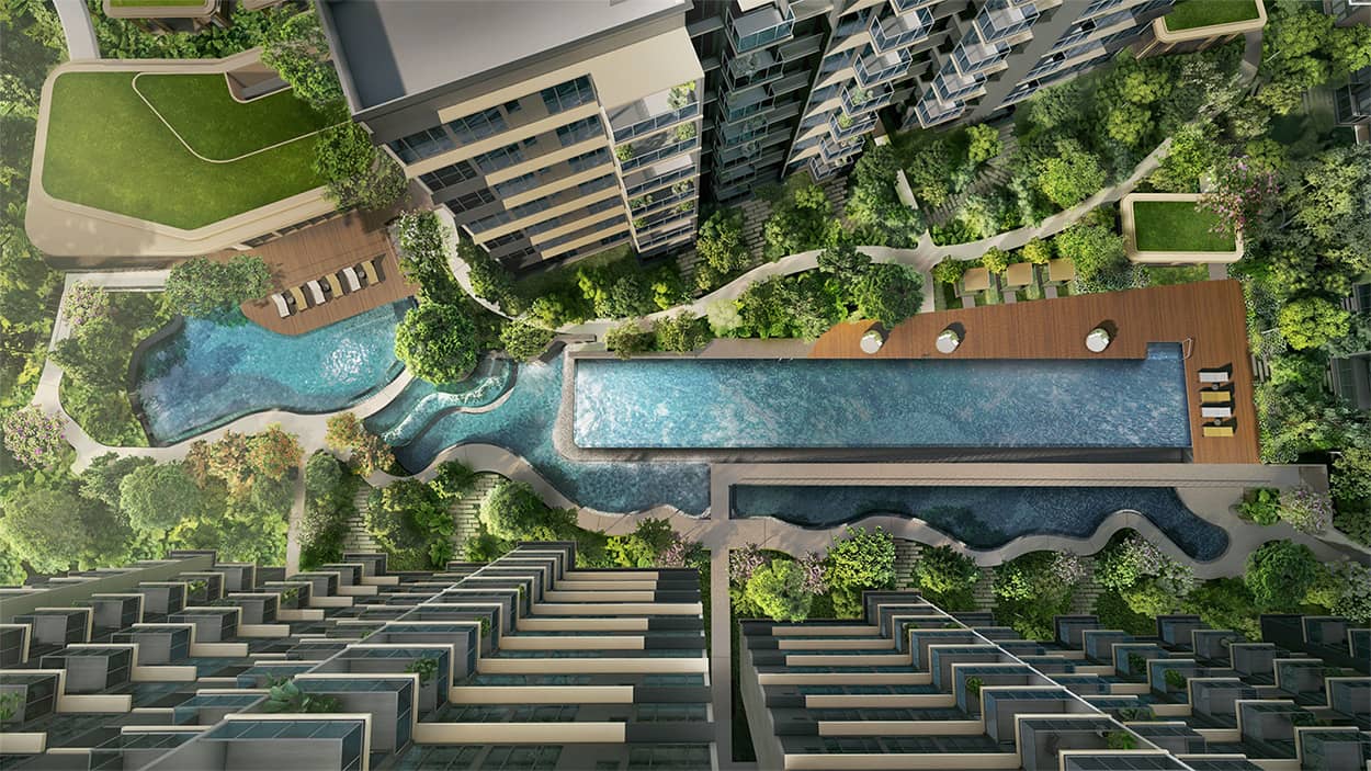 Parktown Residence Pictures and Artist Impression