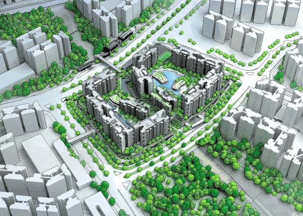 Parktown Residence Pictures and Artist Impression