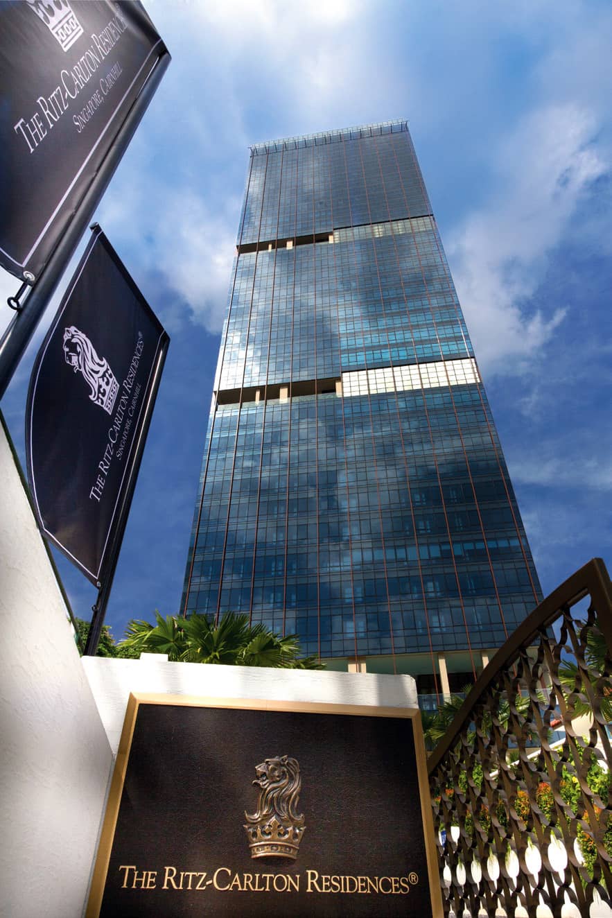 The Ritz-carlton Residences  Pictures and Artist Impression