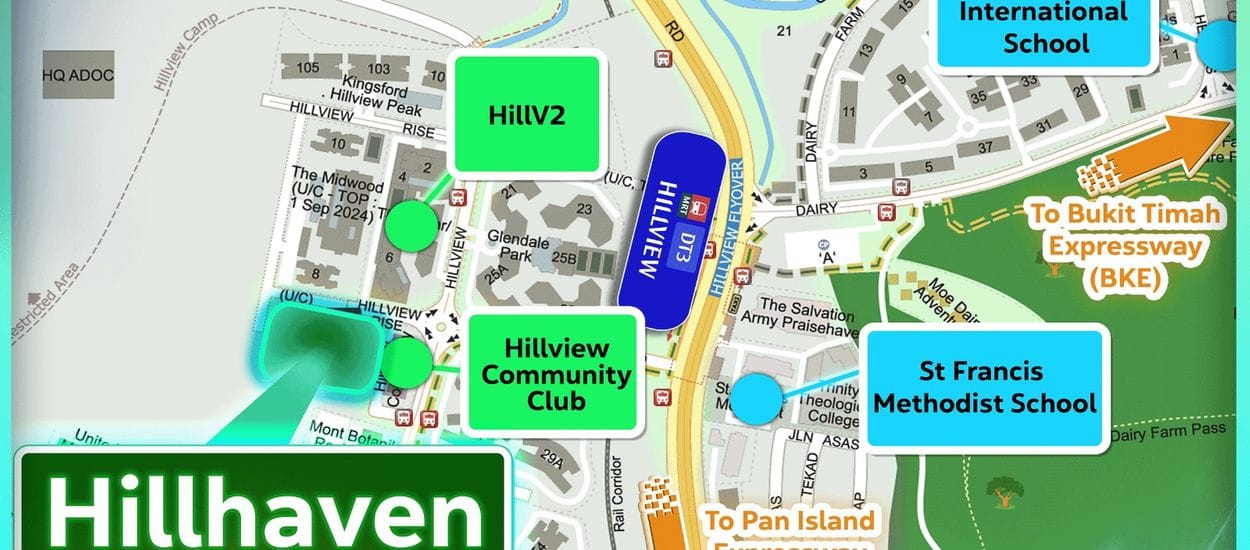 Hillhaven Site Plan and Map