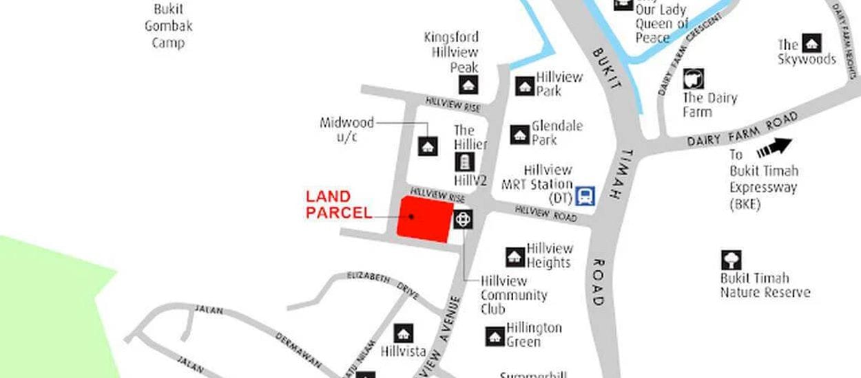 Hillhaven Site Plan and Map