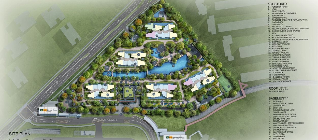 Chuan Park Site Plan and Map