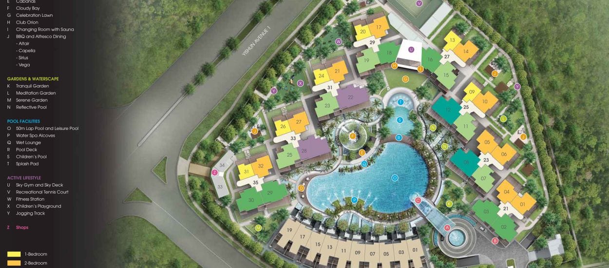 Skies Miltonia Site Plan and Map
