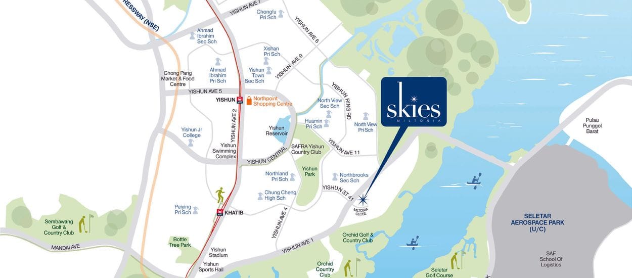 Skies Miltonia Site Plan and Map