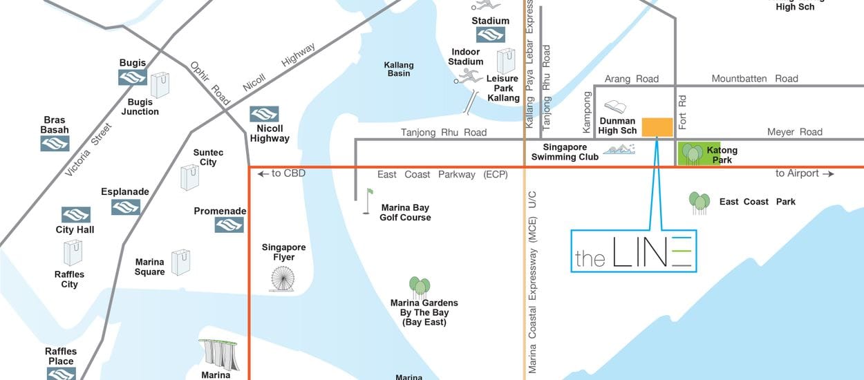 The Line @ Tanjong Rhu Site Plan and Map
