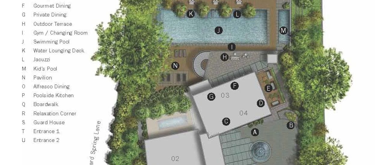 3 Orchard By The Park Site Plan and Map