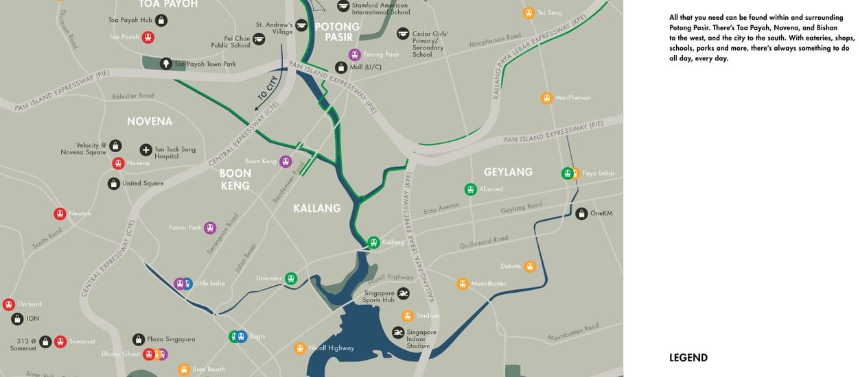 The Tre Ver Site Plan and Map