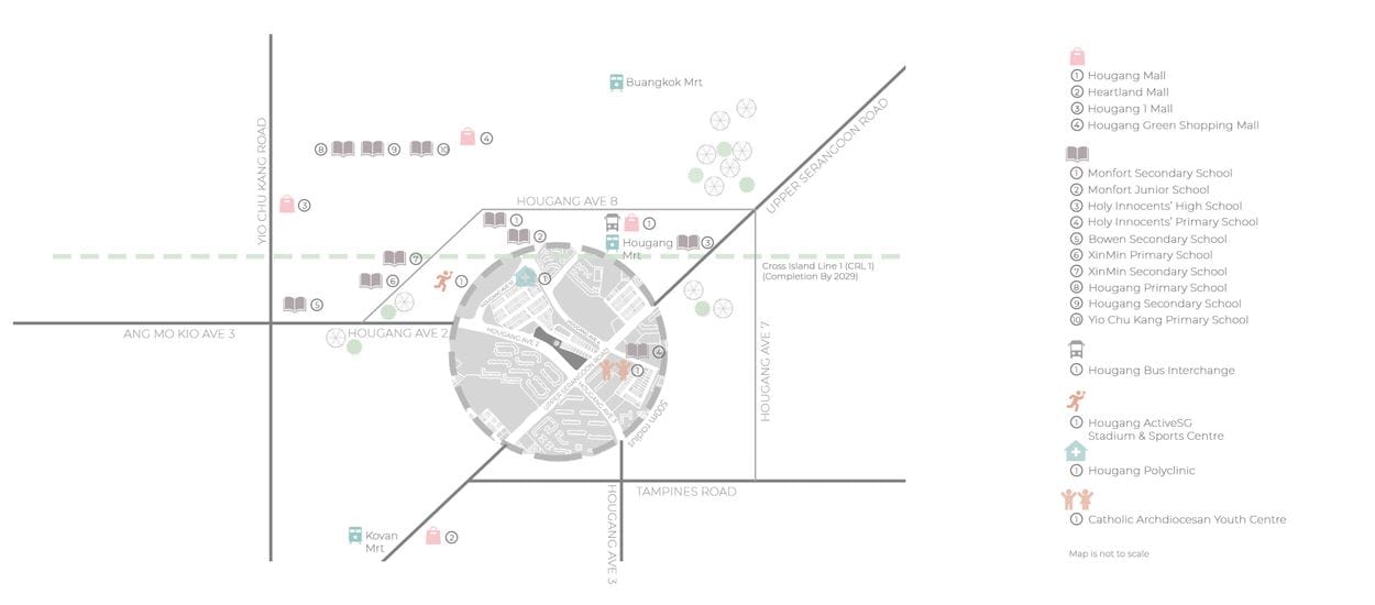 Parkwood Collection Site Plan and Map