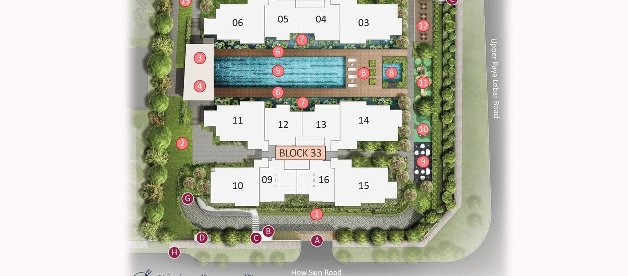 The Lilium Site Plan and Map