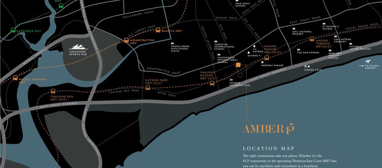 Amber 45 Site Plan and Map