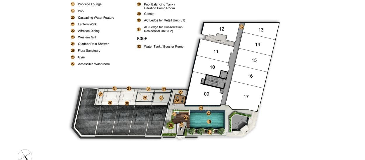 1953 Site Plan and Map