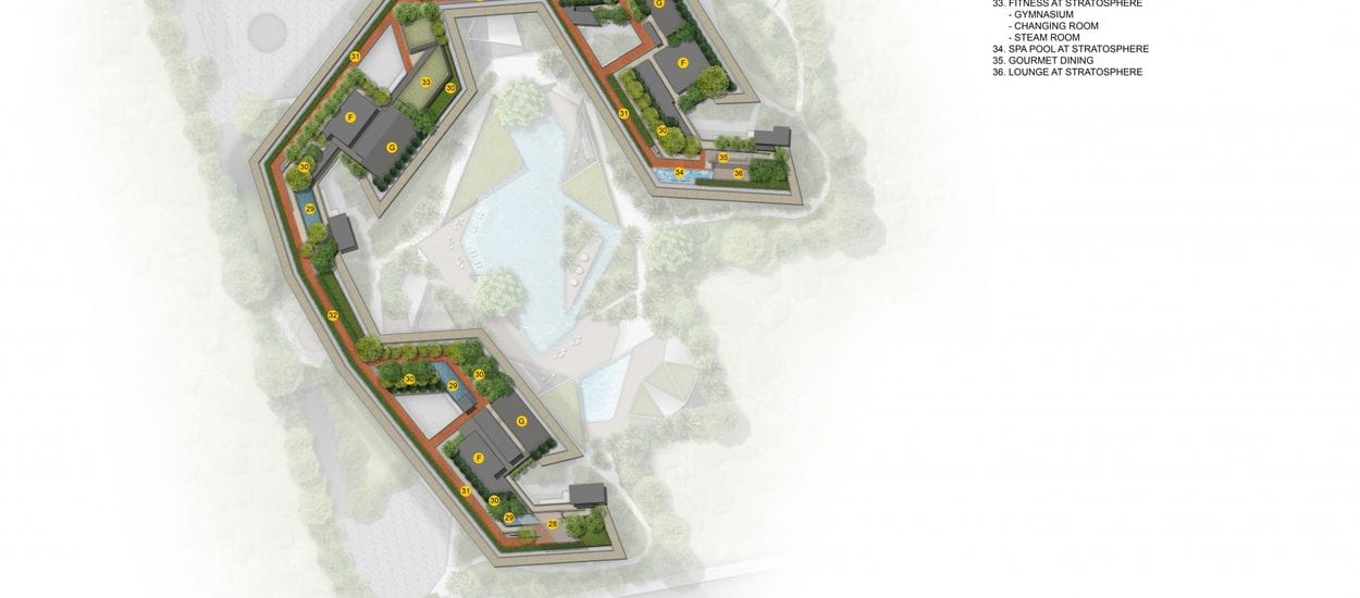 Amber Park Site Plan and Map