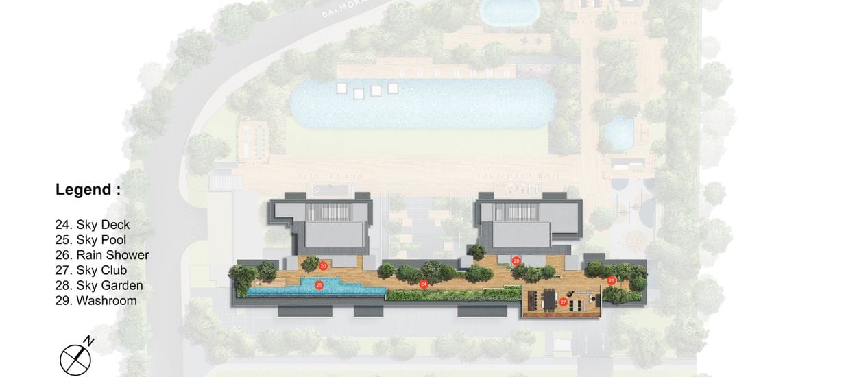 The Hyde Site Plan and Map