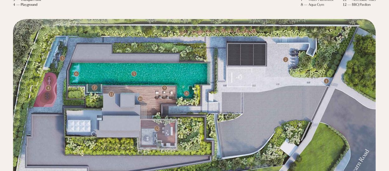 Dunearn 386 Site Plan and Map