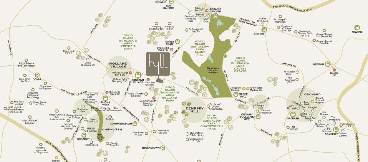 Hyll On Holland Site Plan and Map