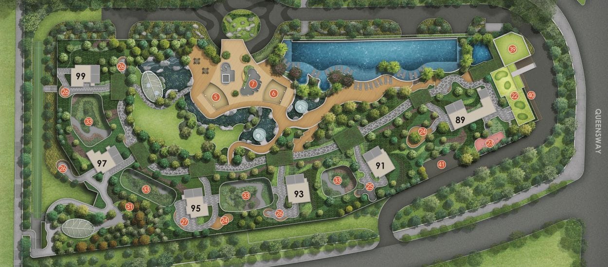 Hyll On Holland Site Plan and Map