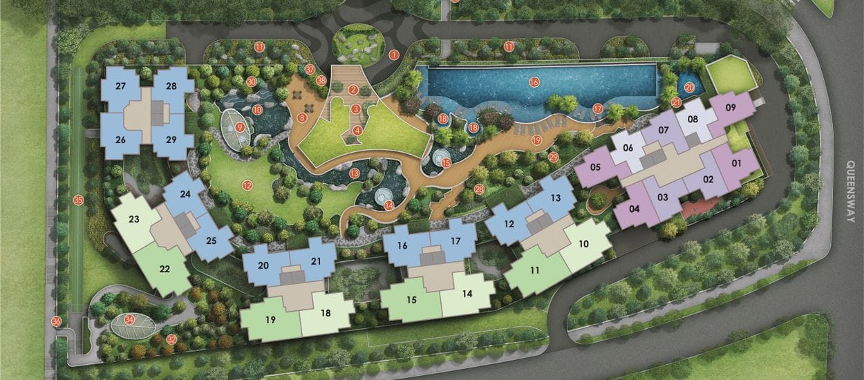 Hyll On Holland Site Plan and Map