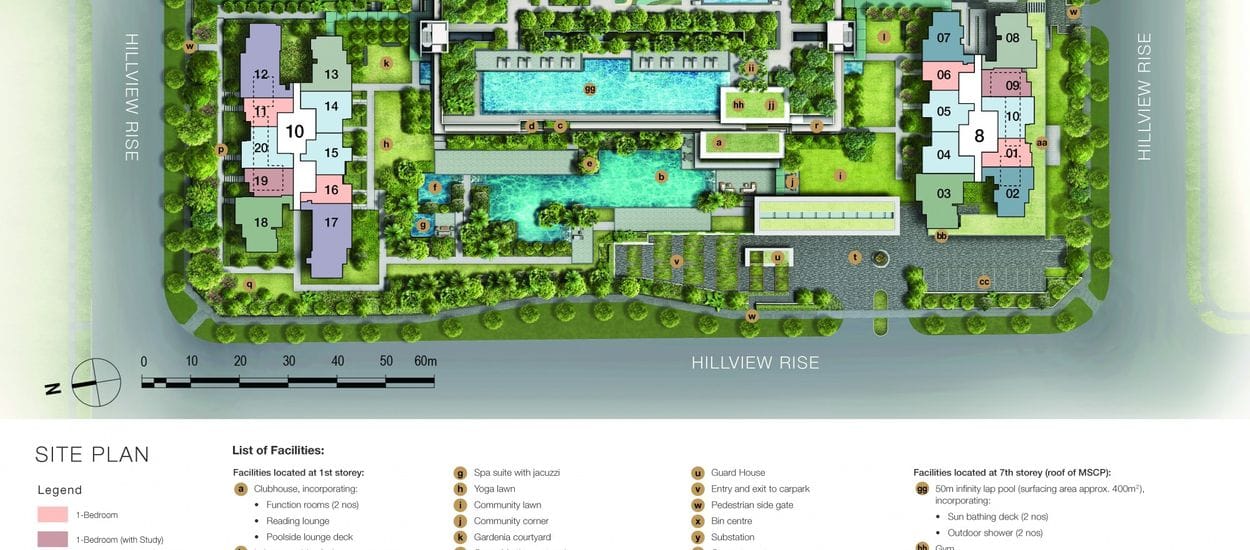 Midwood Site Plan and Map