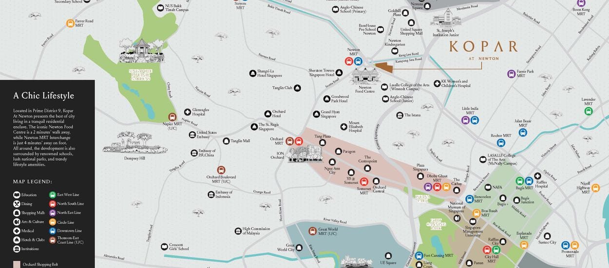 Kopar At Newton Site Plan and Map