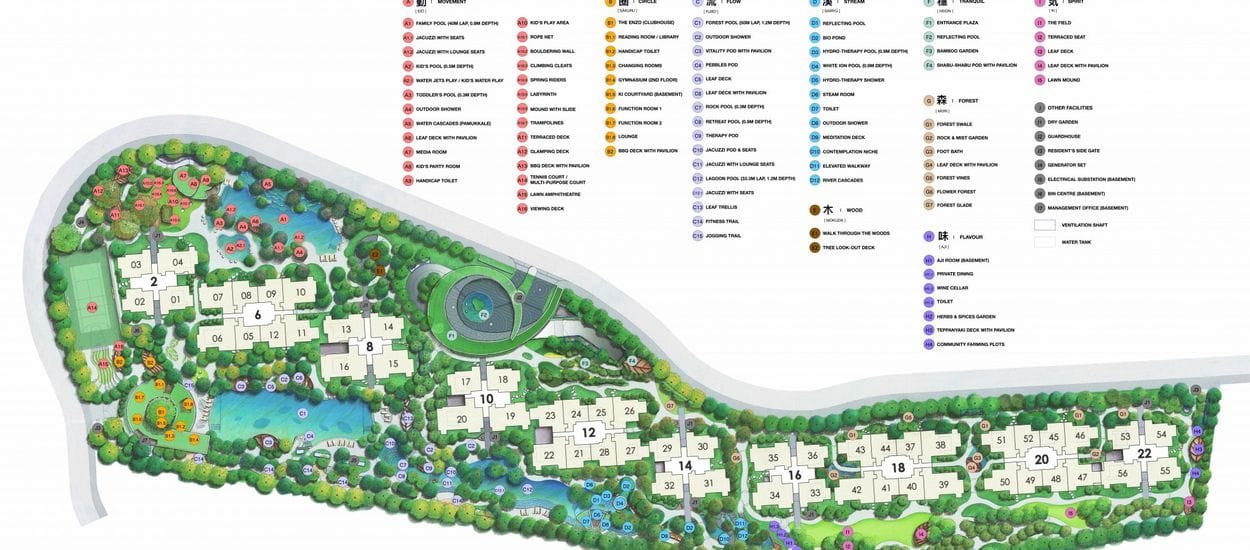 Ki Residences Site Plan and Map
