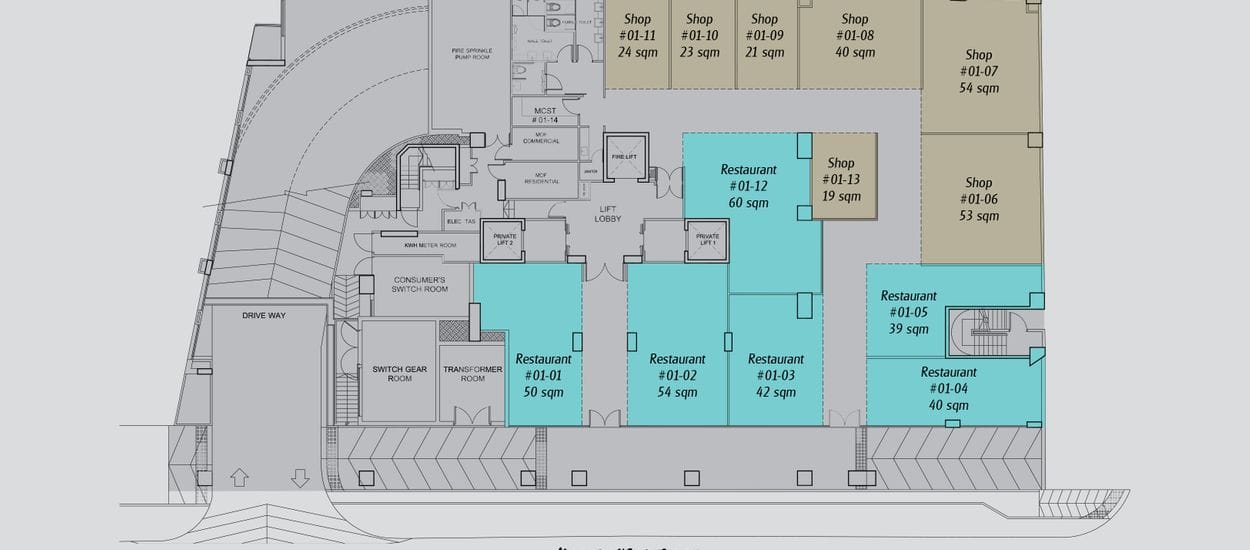 Onze @ Tanjong Pagar Site Plan and Map