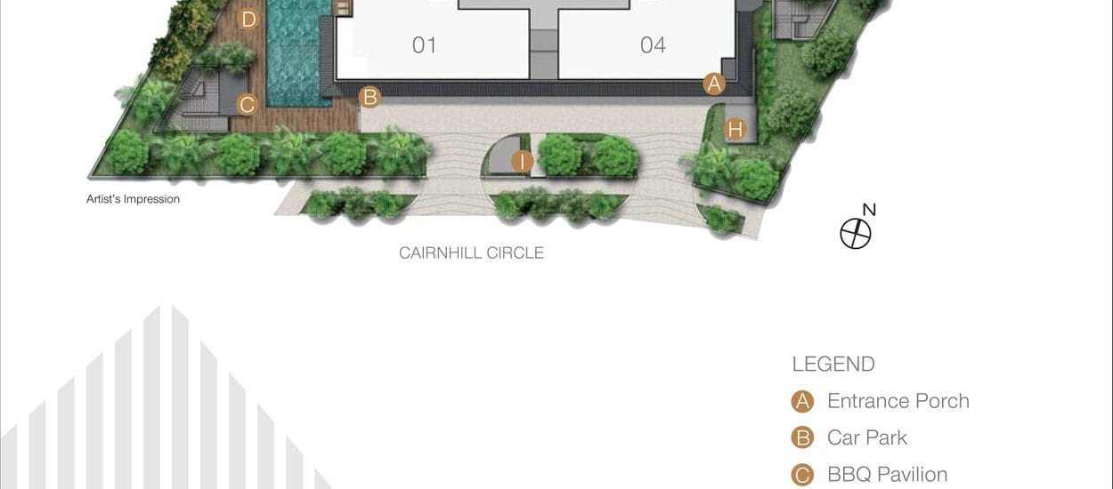 The Peak @ Cairnhill Ii Site Plan and Map