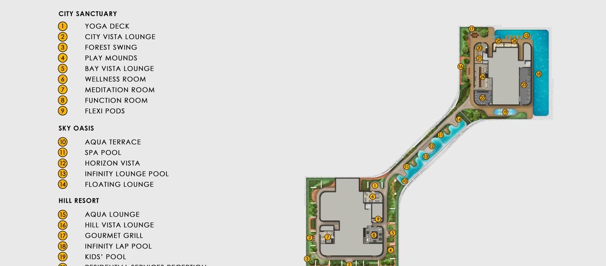 Canninghill Piers Site Plan and Map