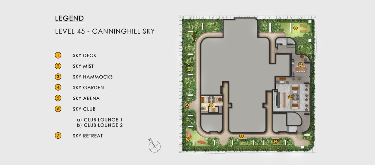 Canninghill Piers Site Plan and Map