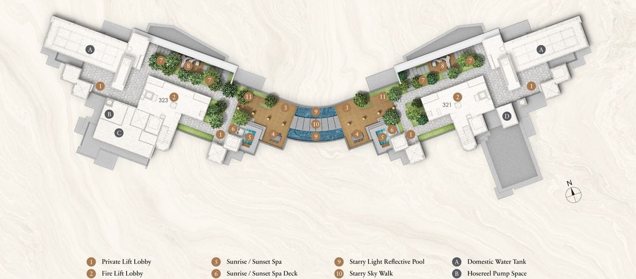 Perfect Ten Site Plan and Map