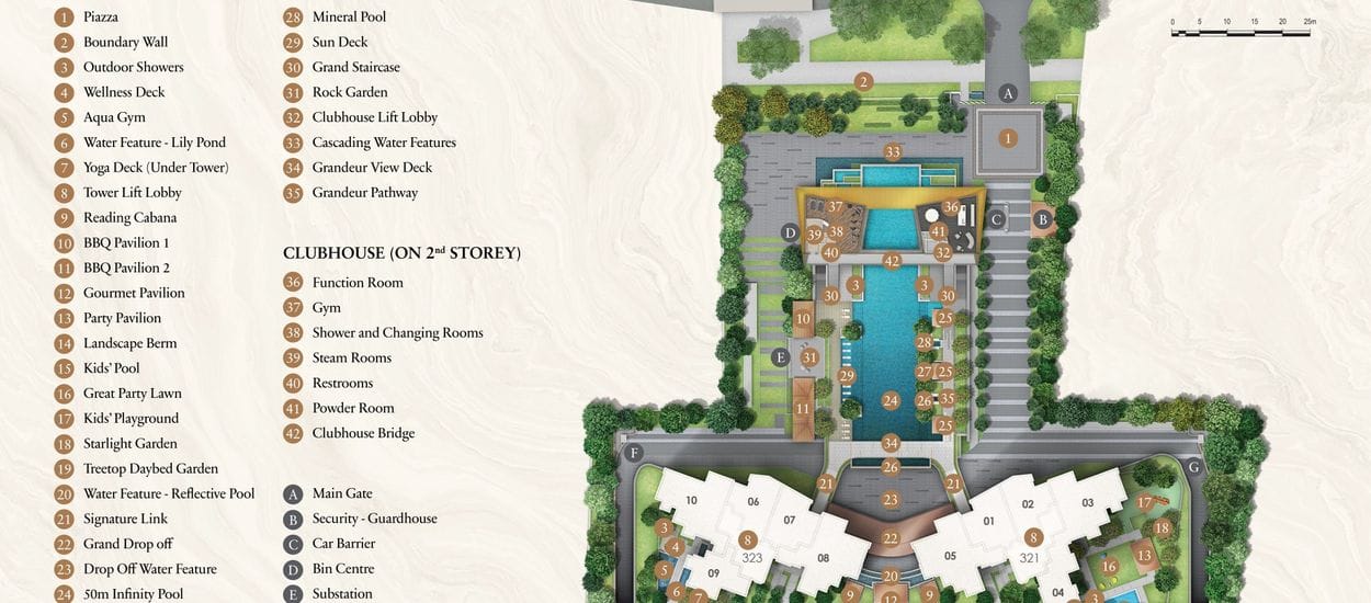 Perfect Ten Site Plan and Map