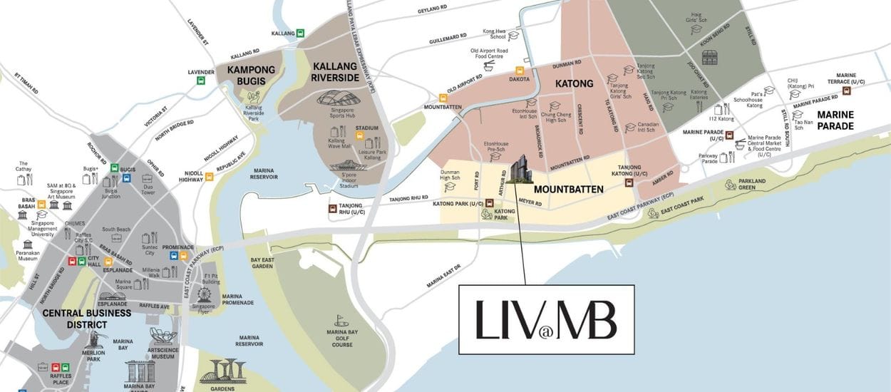 Liv @ Mb Site Plan and Map
