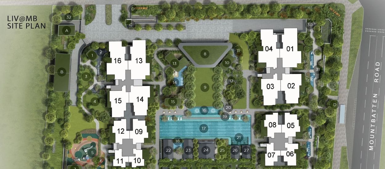 Liv @ Mb Site Plan and Map