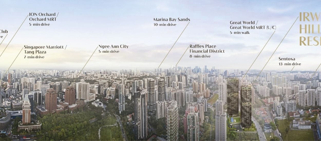 Irwell Hill Residences Site Plan and Map