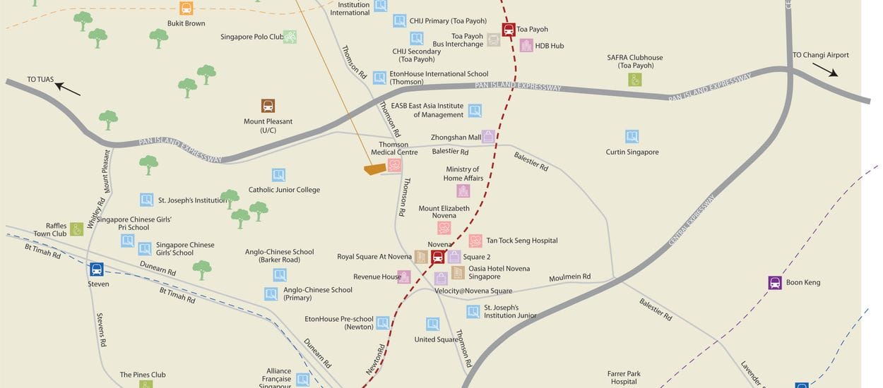 Peak Residence Site Plan and Map