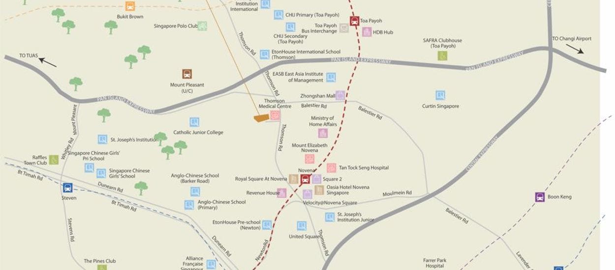 Peak Residence Site Plan and Map