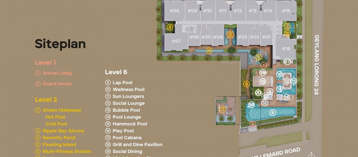 Mori Site Plan and Map