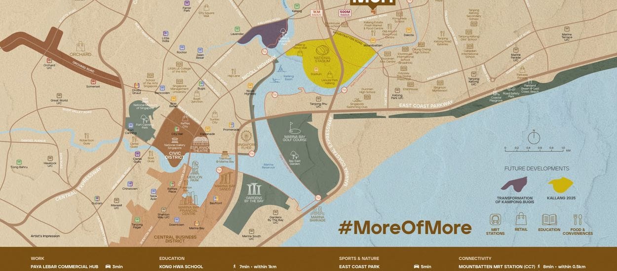 Mori Site Plan and Map