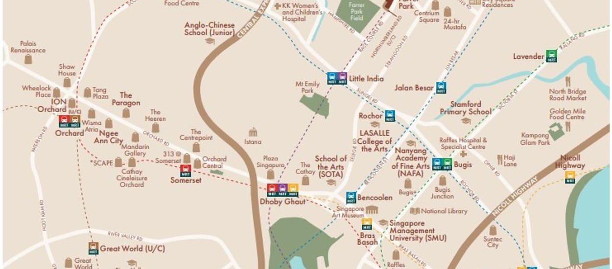 Piccadilly Grand Site Plan and Map