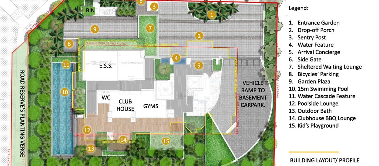Sanctuary@newton Site Plan and Map