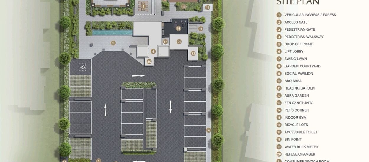 Baywind Residences Site Plan and Map