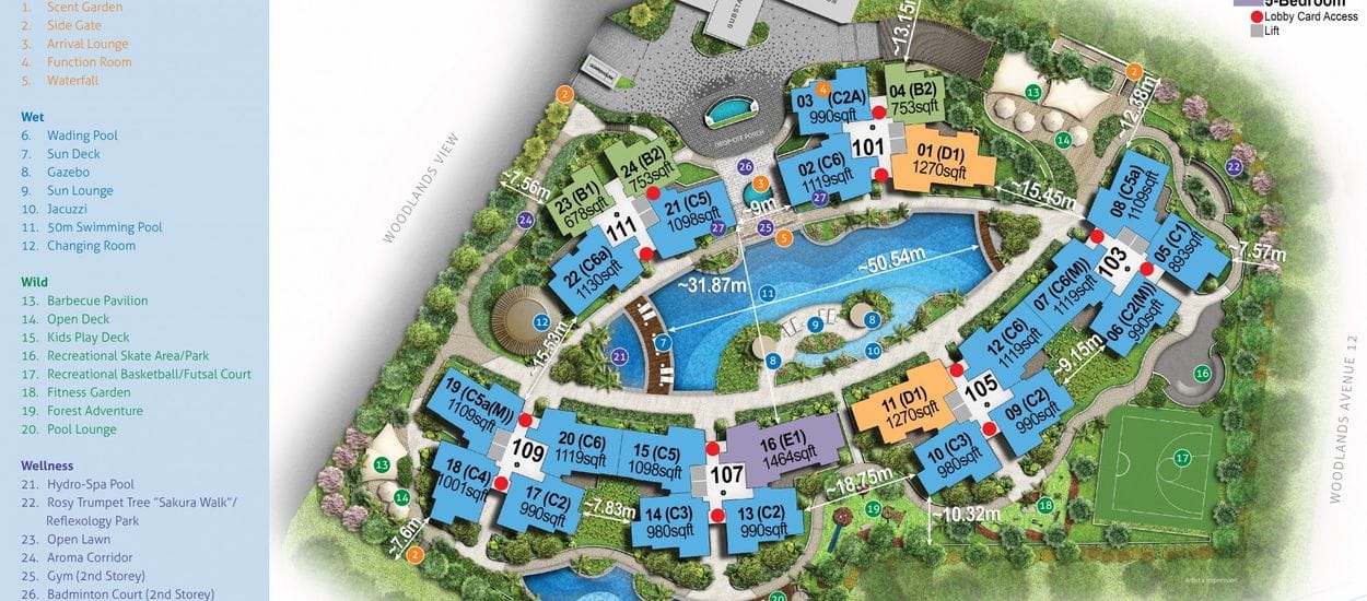 Northwave Site Plan and Map
