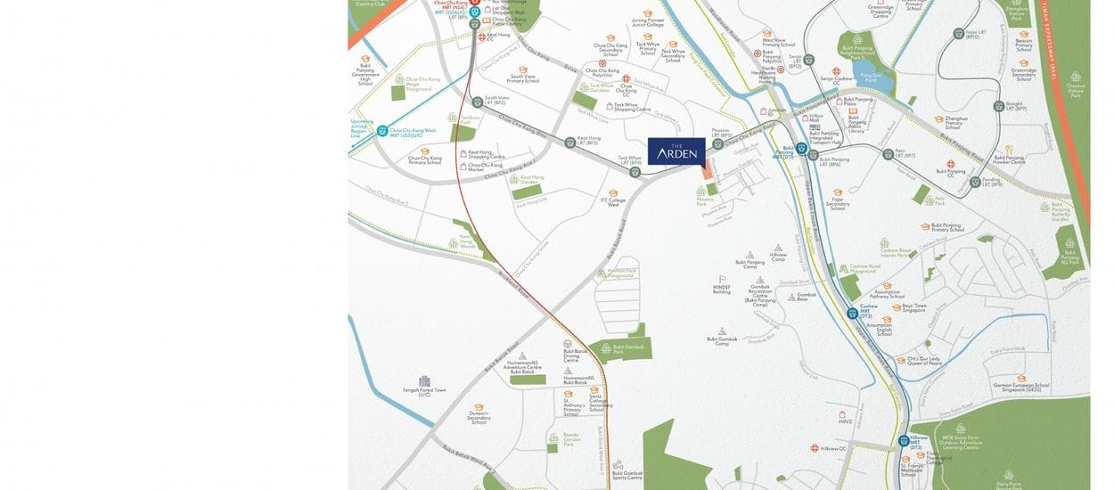 The Arden Site Plan and Map