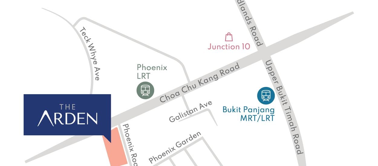 The Arden Site Plan and Map