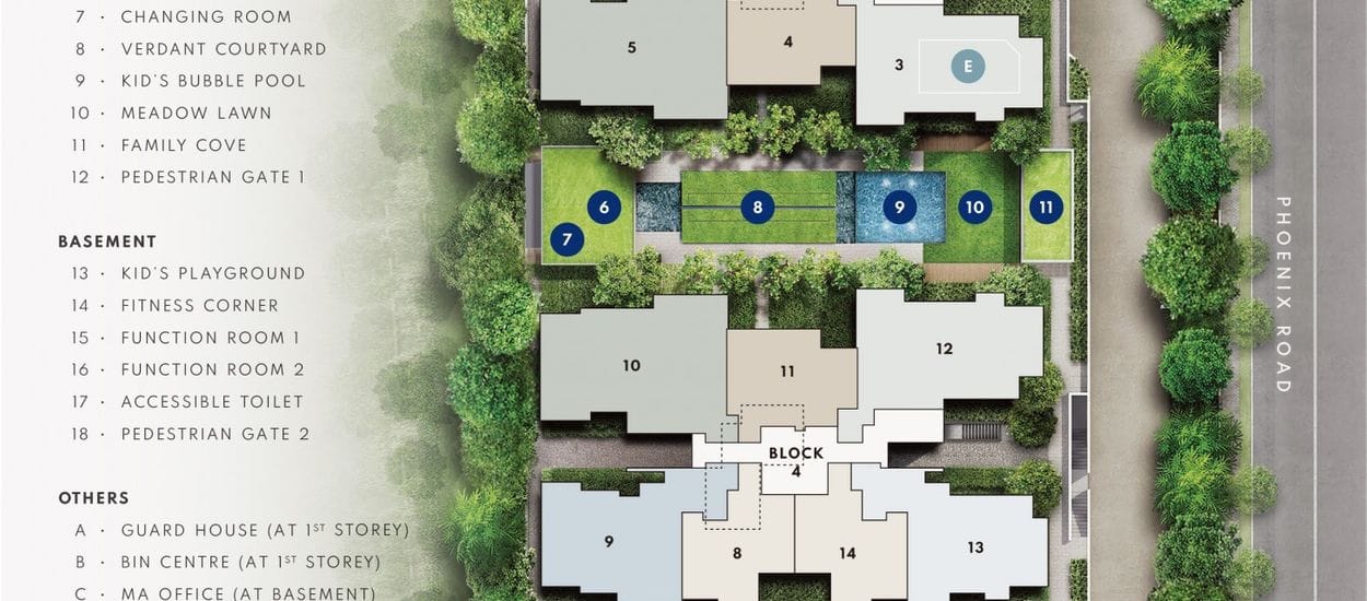 The Arden Site Plan and Map