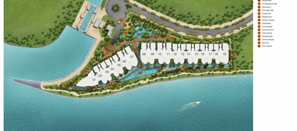 Seascape Site Plan and Map