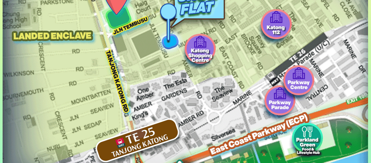 Tembusu Grand Site Plan and Map