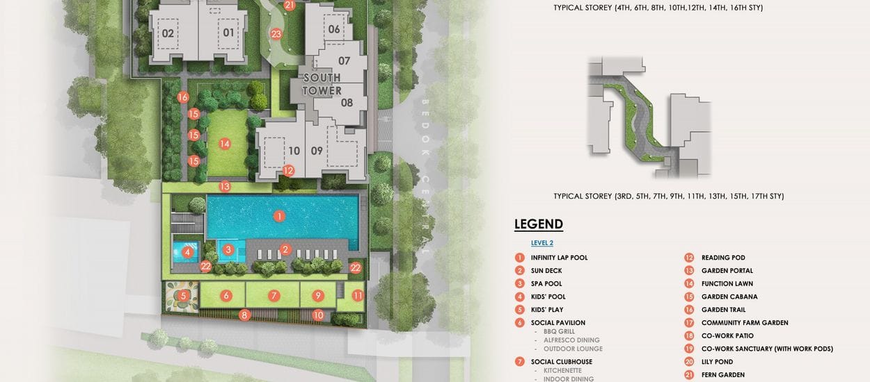 Sky Eden @ Bedok Site Plan and Map